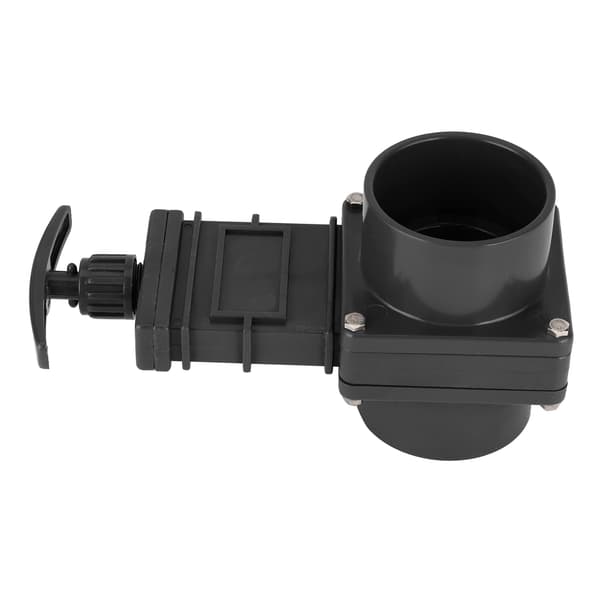 63 mm ABS RV vandportventil stor diameter højeffektiv spildevandsventil til campingvogn