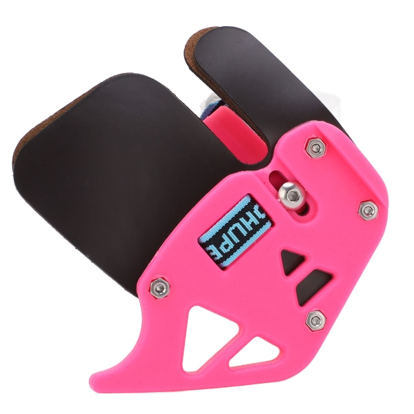 Bueskydning Finger Tab Skydetabs Dobbelt Lag Læder Tabs Beskyttelsesudstyr til Recurve Bue Rose