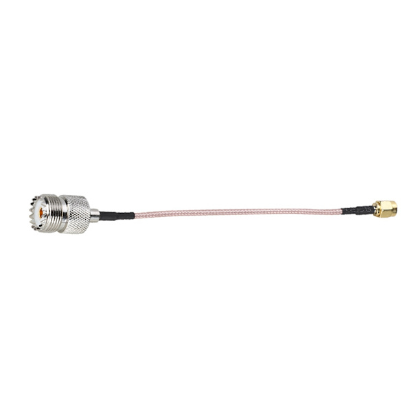 1st SMA hane till UHF hona Adapter Kabelkontakt Omvandlare för RF-radioantenn 15cm