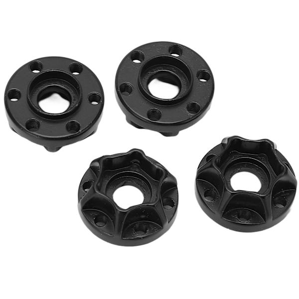 4 stk. 12 mm hjul sekskant nav tykkelse 10 mm til 1/10 RC modelbil generel anvendelse 1,9 tommer 2,2 tommer hjul