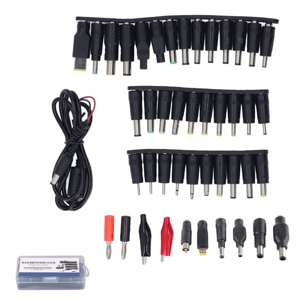 45 stk. Notebook Power Head Laptop DC Universal Strømforsyning Opladeradapter til computervedligeholdelse