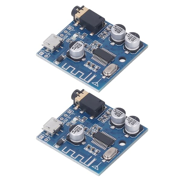 2PCS MP3 Bluetooth-ljudmodul med USB 5P-gränssnitt DIY billjudkort DC3.7-5.5V