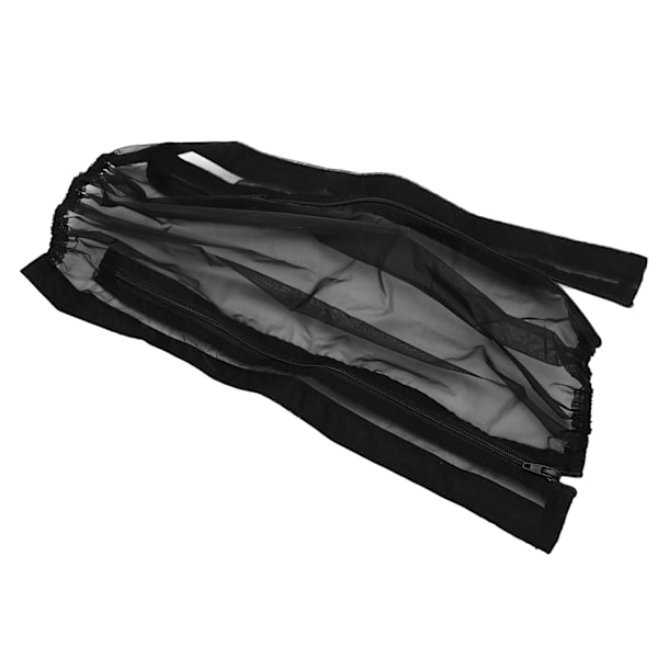 Dammskydd för RC-bil, vattentätt och dammsäkert, full täckning, svart nätnylon, chassiöverdrag för TRAXXAS 1/8 SLEDG