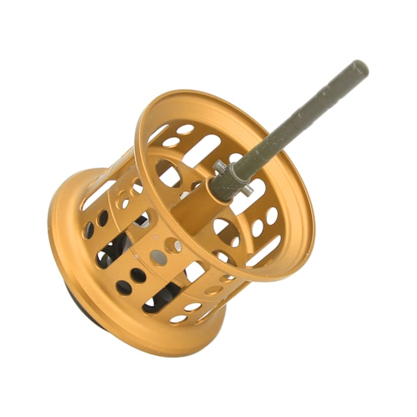 Baitcasting Fiskehjul Wire Cup Aluminiumslegering Micro Line Cup Spolespole til fiskeri DIY Modificeret Tilbehør Guld