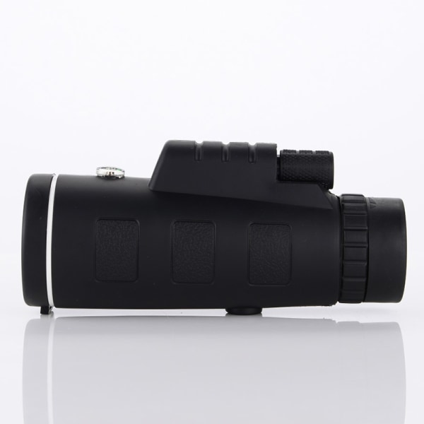40X60 Monocular HD Low Light Night Vision Monocular med kompassforstørrer Koble til mobiltelefoner for å ta bilder med støvdeksel taupose