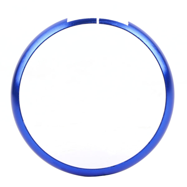 Fjernbetjeningsnøgle Ring Trim Aluminium Legering Erstatning for MINI R55 R56 R57 R58 R59 R60 Mørkeblå
