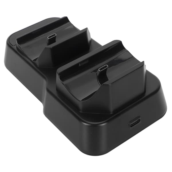 för PS5 Controller Laddstation Snabbladdande AC-adapter Dubbel Laddstation Docka med LED-indikator