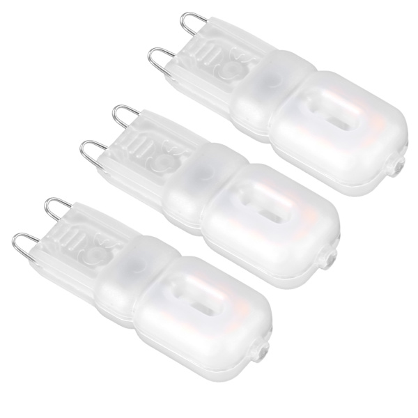 10 st 1,5 W G9 LED-lampor Hushåll 14LED Taklampa Glödlampa Varm Vit (230V)
