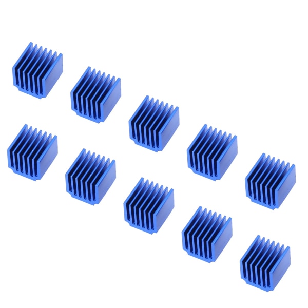 10 kpl jäähdytyselementin minijäähdytin thermal johtavalla teipillä TMC 2100/2208 LV8729 askelmoottoriohjaimelle