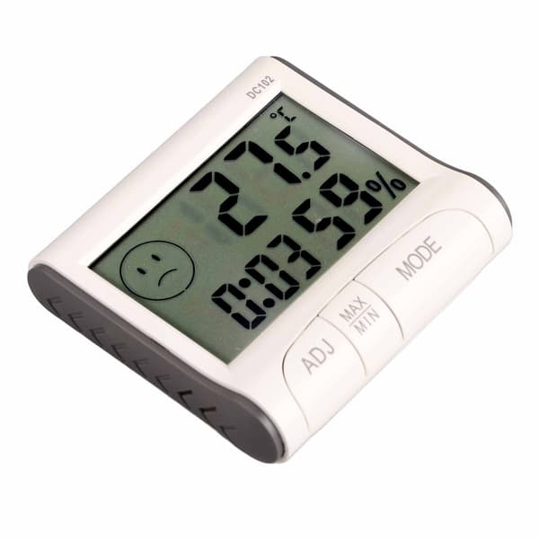 Elektronisk termometer LCD digital temperaturtester trådløs termometer hygrometer luftfugtighed