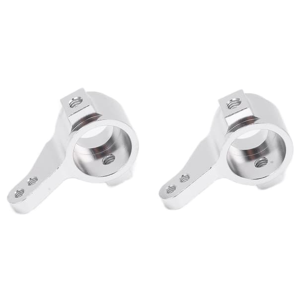2 stk. Styrekonsoller Aluminium Legering RC Bil Reservedele Tilbehør til TAMIYA CC01 Sølv