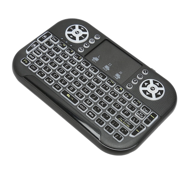Mini trådlöst Bluetooth tangentbord med stöd för pekplatta 2,4 GHz RF Multi Touch Uppladdningsbar handhållen tangentbordskontroll för PC
