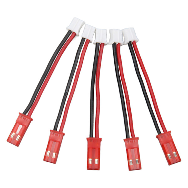 PH2.0 2P til JST adapterkabel han til han RC batteri forlængerledning til aksial SCX24 1/24 RC bæltebil 5 stk.