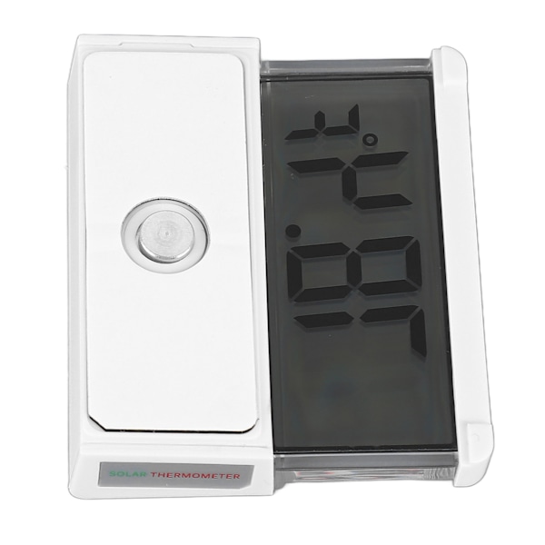 Solcellsdriven Digital Akvarietermometer med Transparent LCD-Skärm Hög Noggrannhet för Fisktank