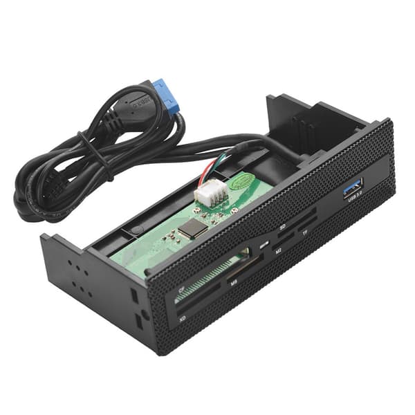 PC Intern kortleser USB 3.0-port M2 SD MS XD CF TF-kort dashbord frontpanel