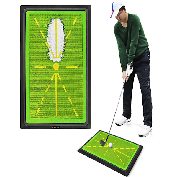 Golfswing træningsmåtte sporingsmåtte slagmåtte golfslagmåtte rekordspor
