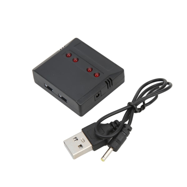 3.7v Lithium Batterioplader JST Stik 4 i 1 Batterioplader til 4 Akset Flymodel