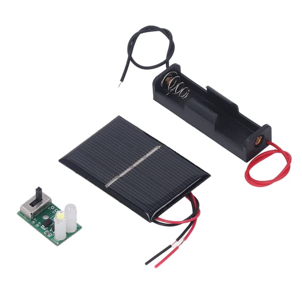 Sæt med solcellelysstyringspanel Opladningsbeskyttelse PCB Solar Plænelampe Styrekort Kit 1.2V