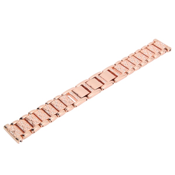 22 mm skinnende smartklokkebånd for Samsung Gear S3/ Gear2 R380/ Gear2 Neo R381/ Live R382Rose Golden (opp)