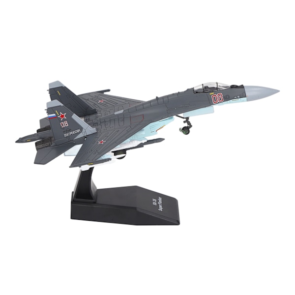 1:100 Skala Legering Flygplan Modell Samlarobjekt Dekoration Realistisk Diecast Flygplan Modell Fighter Leksak