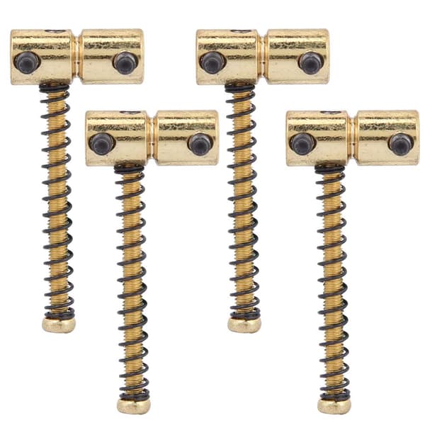 4 st elgitarr basstall sadlar ersättning musikinstrument tillbehör (guld)