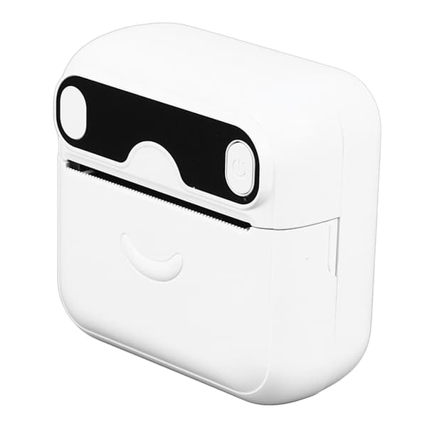 Miniprinter Bluetooth-forbindelse Blækfri udskrivning Bærbar lomme-printer til dokumenter Forkerte spørgsmål Noter