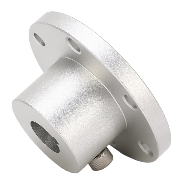 1/2in RC Nøkkelnav Akselkobling Aluminium Legering Sølv RC Modell Tilbehør for Utskifting