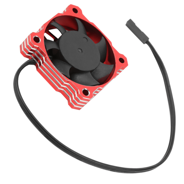 Nopea sähkömoottorin jäähdytystuuletin 40x40mm 16000 RPM 5V-9V Sopii 1/10 1/8 1/12 RCRed