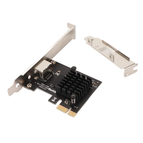 PCIe-netværkskort 2,5 Gbps Remote Wake Up RTL8125 Chip Support ACPI APM Gigabit Ethernet-kort til PC Desktop Gaming