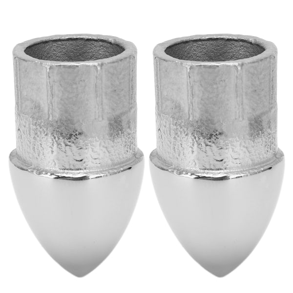 2st Båt Rostfritt Stål Rörhuvud Plugg Yacht Rör Rund Huvud Plugg för 22mm/0.87in Rör