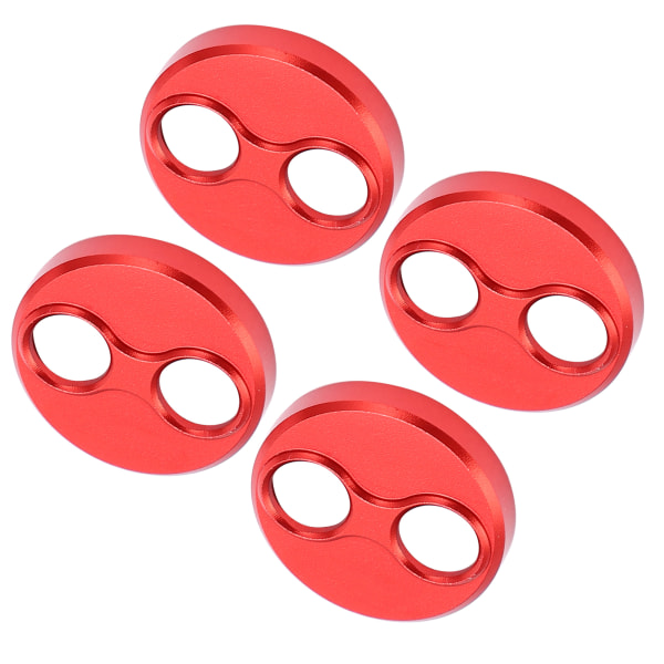 4 stk. Drone Motorbeskytter Aluminium Legering Motor Dekselhette for FIMI X8 MINI Drone Tilbehør Rød