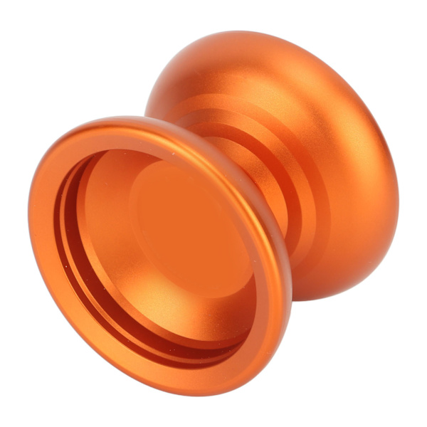 Barn Yo-Yo-leksak för barn, stark balans, stabil rotation, legering Yo-Yo-boll med handskar och snören, orange