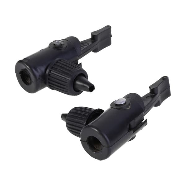 2st cykelpump för ventil luftpump Schrader adapter munstycke tillbehör