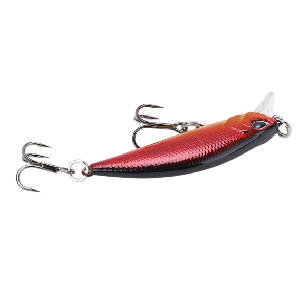 5 cm Hard Artificial Minnow Fishing Agn 3D Naturtro øyne Flytende Wobbler Fiske lokker#1