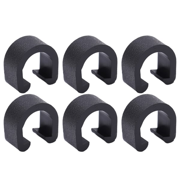 500 stk Plastic Cykel C Clips Klemmer Cykel Kabel Klemmer C Clips til Cykel Gear Shift Brake Line