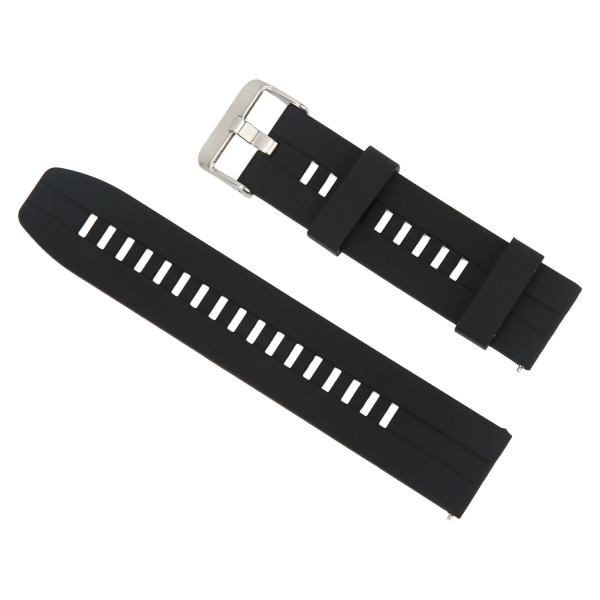 Smartwatch-rem Myk Silikon Smartwatch Armbåndsarmbånd erstatning for Huawei GT2 GT2e Black 20MM