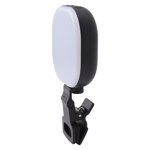 Selfie-valo Klipsi LED-valopaneeli Puhelimen Tietokoneen Klipsi Täyttö Videovalo Portaattomasti Himmennettävä 3000‑7200K 2000mAh Akku SOS-tila