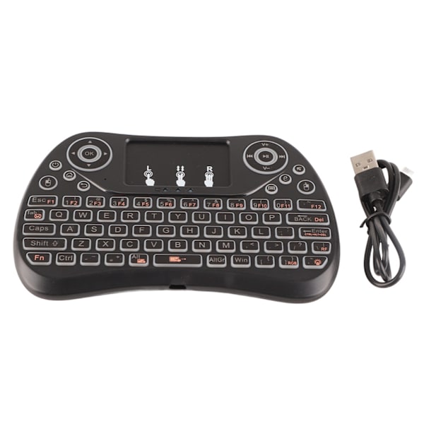 2,4G trådlöst tangentbord Minitangentbord Pekplatta för IOS Android PC