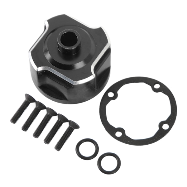 RC-bil Differentialkåpa Fram Mitt Bak Universal Differentialkåpa för TRAXXAS SLEDG 1/8 4WD Svart