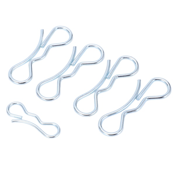 5st Bow Tie Lås Saxpinnar Järn Anti-korrosion Däck Clip Kit Universal Hårdvarutillbehör