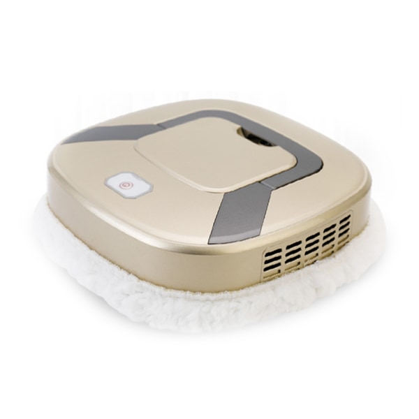 Auto Mop Cleaner ABS with Built in Lithium Battery Wet and Dry Mopping Charging Mopping Robot for Home Champagne
