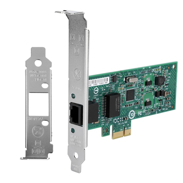 För INTEL 82574L Gigabit PCI e Nätverksadapterkort Desktop 1000Mbps NIC LED-indikator