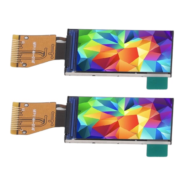 2PCS IPS LCD-skärmmodul Färg 135 X 240 Upplösning SPI-gränssnitt ST7789V Drivrutin Svetsningstyp 1,14 tum Skärm