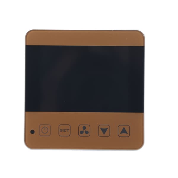 Intelligent LCD Digital Central Luftkonditionering Fläktkonvektor Termostat Temperaturregulator (Allmän Typ)