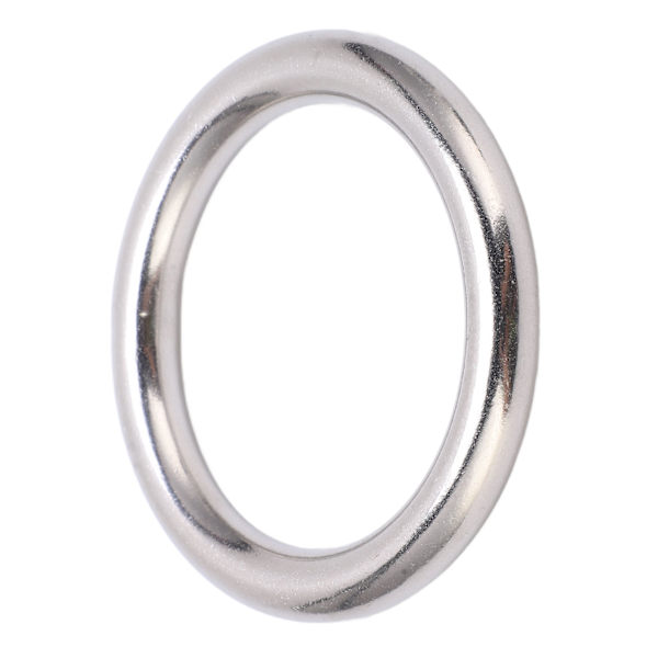 Hitsattu O-rengas ruostumatonta terästä hitsattu pyöreä rengas navigointiin, sukellukseen, riippumattoihin ja laukkuihin 10x60mm