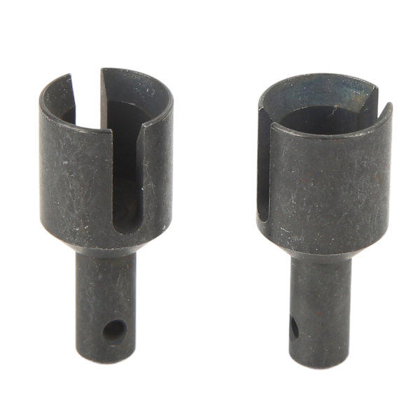 1 Par Differential Udgangskopper Foran Bag Universal Stål Standard Størrelse Diff Udgangskopper til 1/8 4WD SLEDG Sort