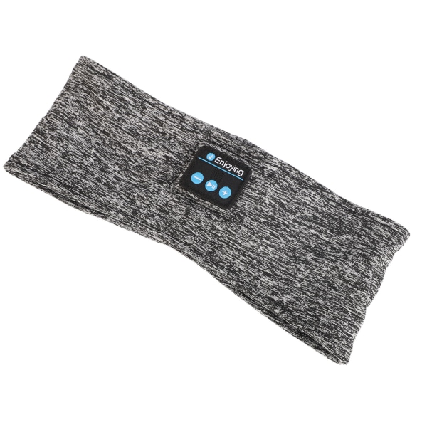 Sportsmusikk-hodebånd Bærbar USB-søvnhodetelefon BT-hodebånd for sovetrening Jogging Reise Meditasjon Heather Grey