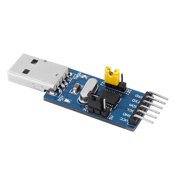 USB til IIC I2C UART konverteradaptermodul med jumperledning USB til TTL seriel downloadadaptermodul