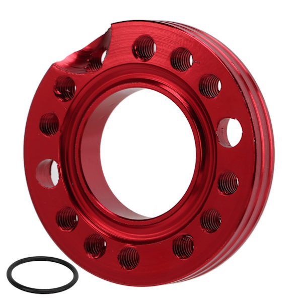 28mm Förgasare Spacer Adapter Insugningsrör Spinner Platta Ersättning för XR50 Serien Röd
