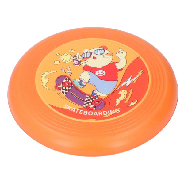 Flygande frisbee för barn, hopfällbar, för interaktion mellan föräldrar och barn, fysisk träning, mjuk PU-sportsfrisbee för utomhuslek, katt